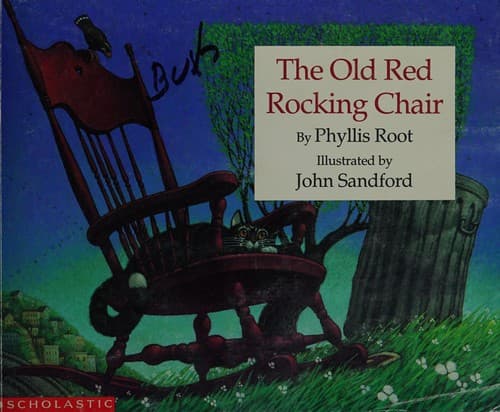 Cover image for The old red rocking chair