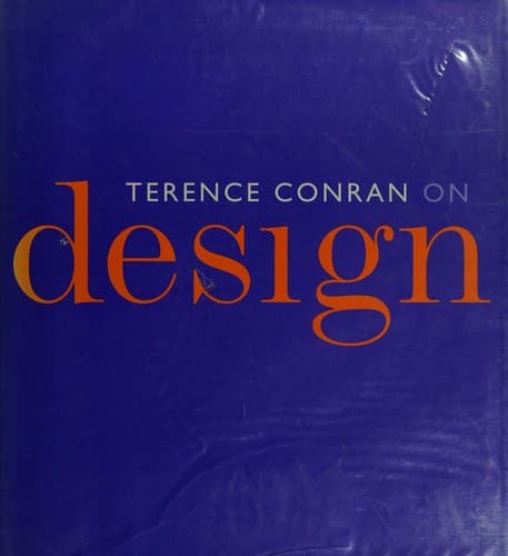 Cover image for Terence Conran on design