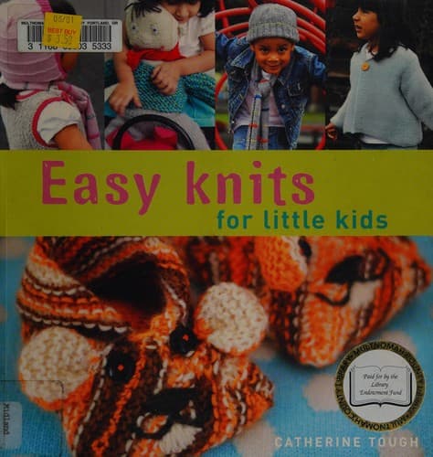 Cover image for Easy knits for little kids