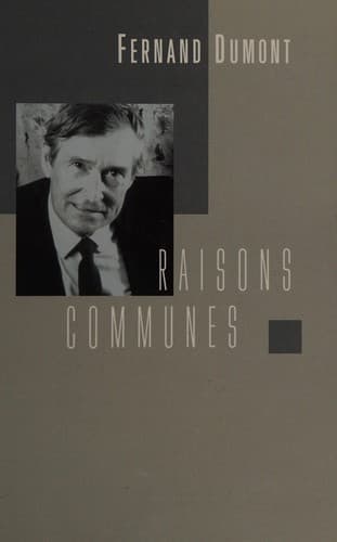 Cover image for Raisons communes