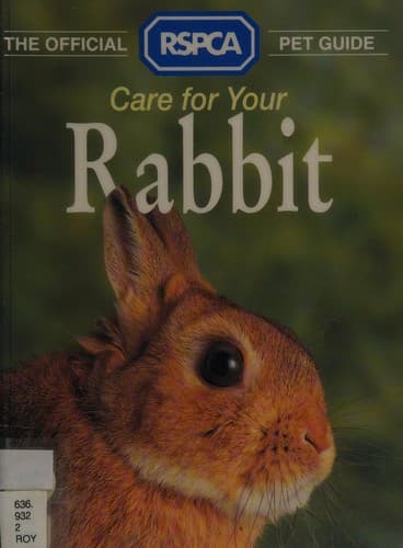 Cover image for Care for your rabbit.