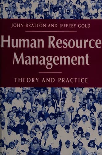 Cover image for Human resource management