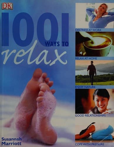 Cover image for 1001 ways to relax