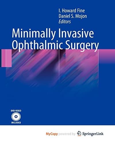 Cover image for Minimally Invasive Ophthalmic Surgery