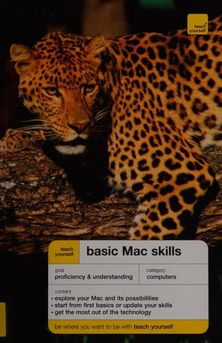 Cover image for Basic Mac skills