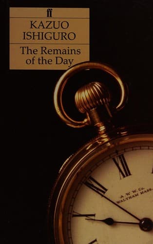 Cover image for The Remains of the Day