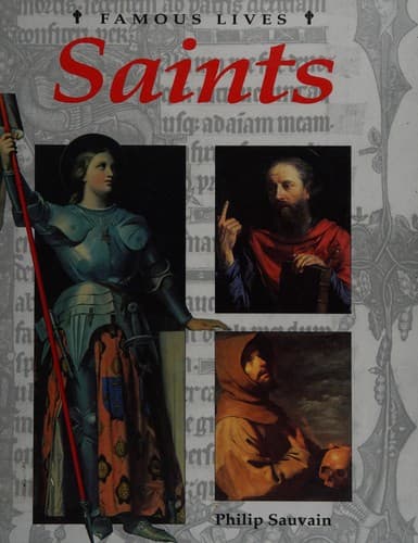Cover image for Saints (Famous Lives)