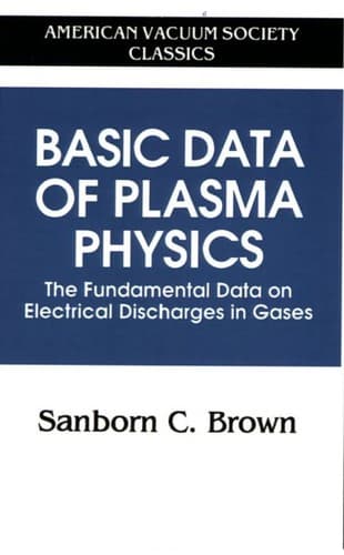 Cover image for Basic Data of Plasma Physics, 1966