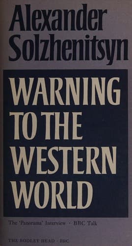 Cover image for Warning to the Western World