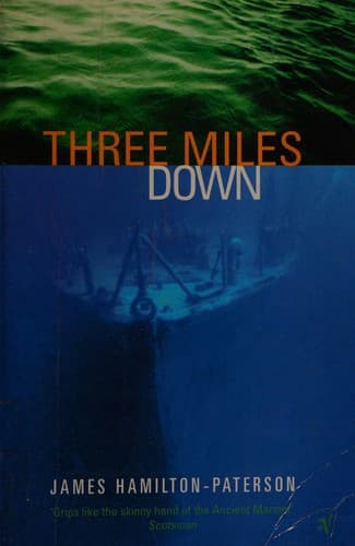 Cover image for Three miles down