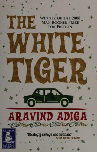 Cover image for The white tiger