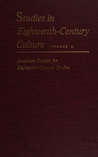 Cover image for Studies in Eighteenth-Century Culture