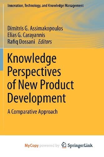 Cover image for Knowledge Perspectives of New Product Development