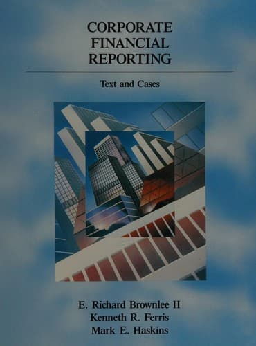 Cover image for Corporate financial reporting