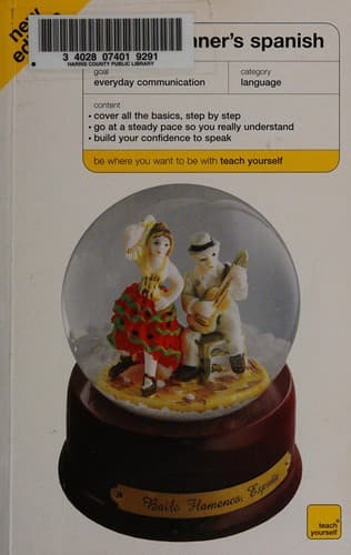 Cover image for Beginner's Spanish
