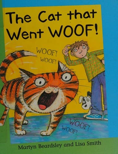 Cover image for The cat that went woof!