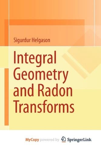 Cover image for Integral Geometry and Radon Transforms