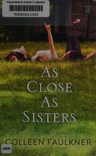 Cover image for As close as sisters