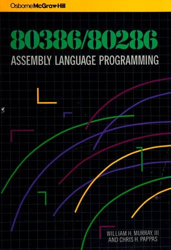 Cover image for 80386/80286 assembly language programming