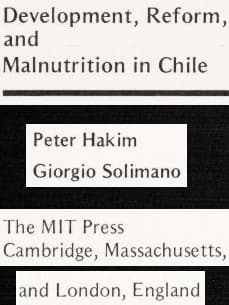 Cover image for Development, reform, and malnutrition in Chile