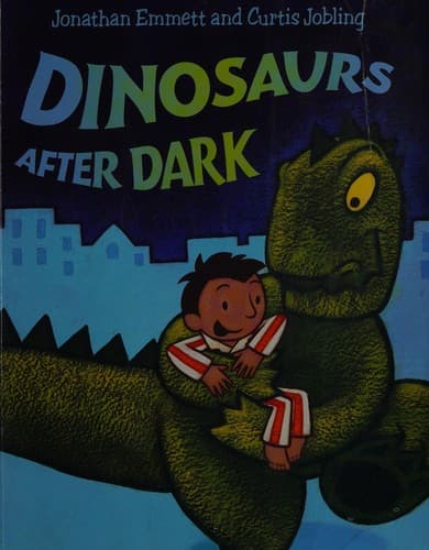 Cover image for Dinosaurs after dark