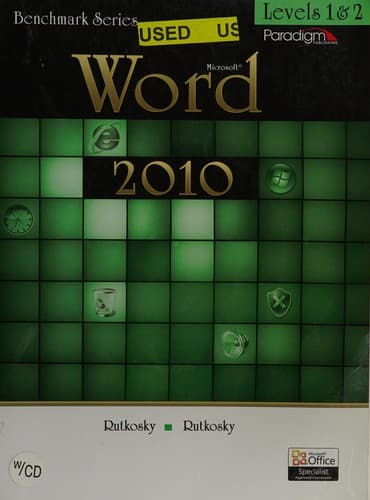 Cover image for Microsoft Word 2010