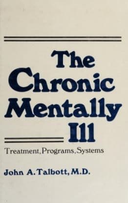 Cover image for The Chronic mentally ill