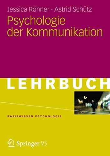 Cover image for Psychologie der Kommunikation