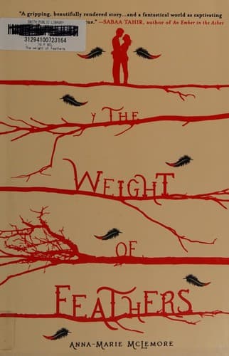 Cover image for The weight of feathers