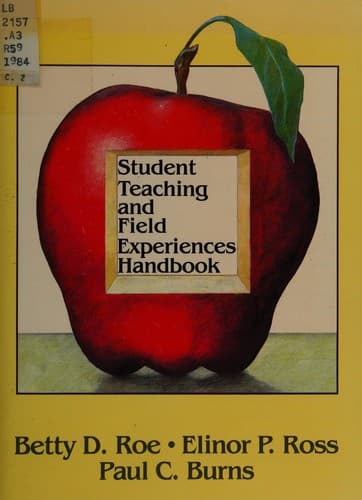 Cover image for Student teaching and field experiences handbook