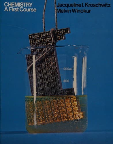 Cover image for Chemistry, a first course