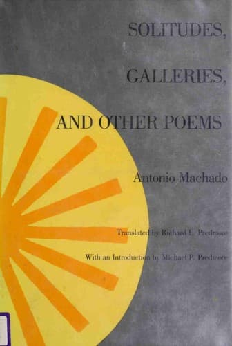 Cover image for Solitudes, Galleries, and Other Poems