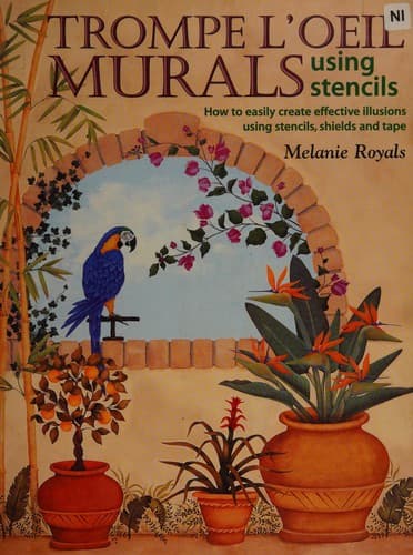 Cover image for Trompe l'oeil murals using stencils
