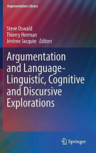 Cover image for Argumentation and Language ― Linguistic, Cognitive and Discursive Explorations