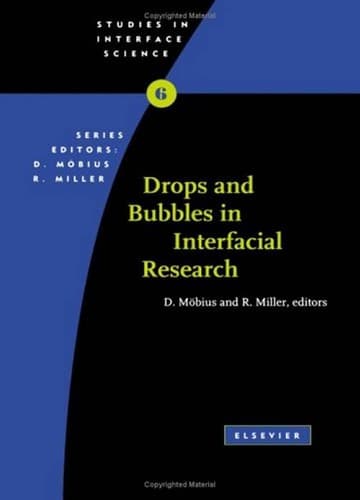 Cover image for Drops and bubbles in interfacial research