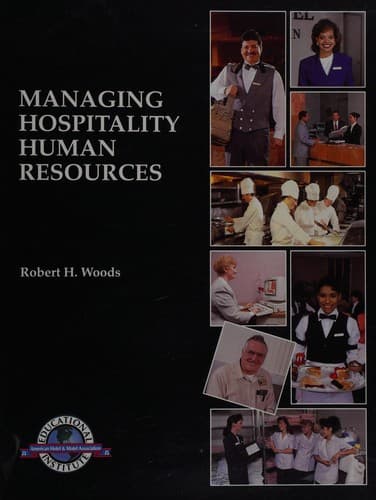 Cover image for Managing hospitality human resources