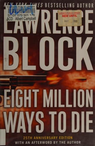 Cover image for Eight million ways to die
