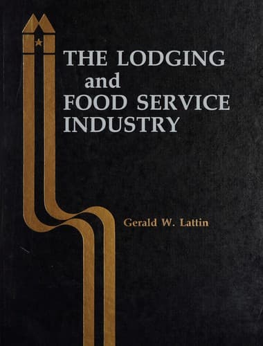 Cover image for The lodging and food service industry