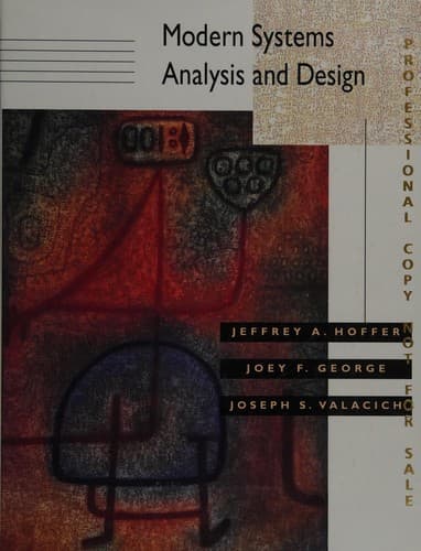 Cover image for Modern systems analysis and design