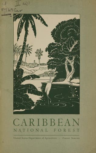 Caribbean national forest of Puerto Rico