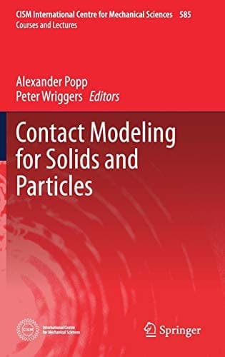 Cover image for Contact Modeling for Solids and Particles