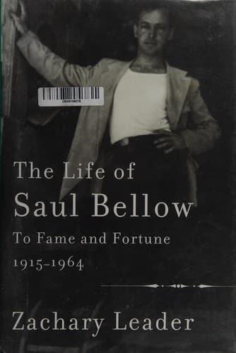 Cover image for The Life of Saul Bellow