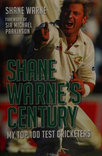 Cover image for Shane Warne's century