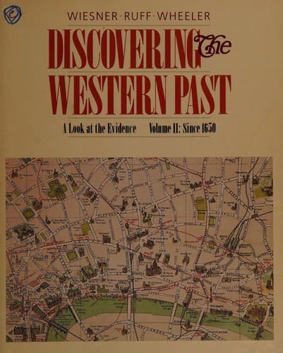 Cover image for Discovering the western past