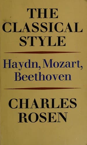 Cover image for The classical style