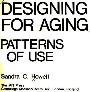 Cover image for Designing for aging