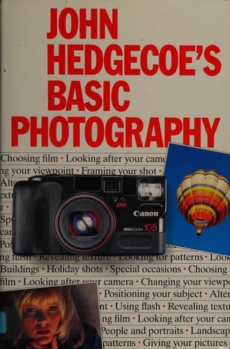 Cover image for John Hedgecoe's basic photography.
