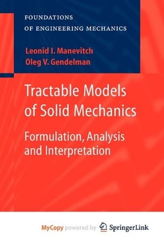 Cover image for Tractable Models of Solid Mechanics