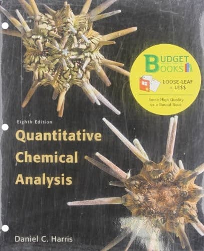Cover image for Quantitative Chemical Analysis