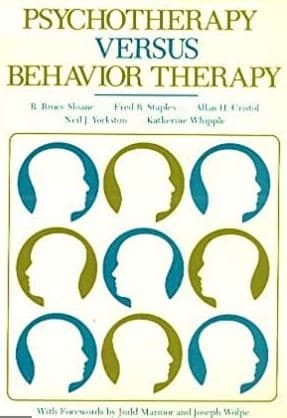 Cover image for Psychotherapy versus behavior therapy